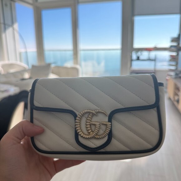 GG Marmont super mini bag - Picture 5 of 6